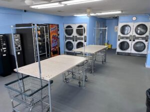 vending and 8 dryers